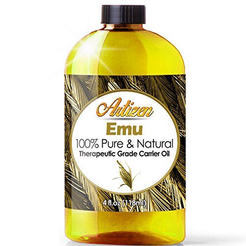 100% Pure Emu Oil by Artizen (HUGE 4OZ BOTTLE)