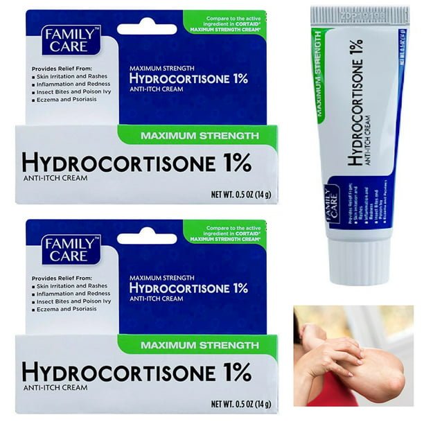 2 Hydrocortisone Cream Ointment Anti