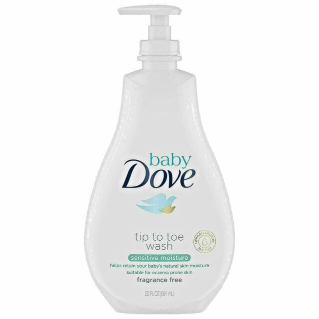 20oz Dove Tip to Toe Baby Body Wash Sensitive Moisture ...
