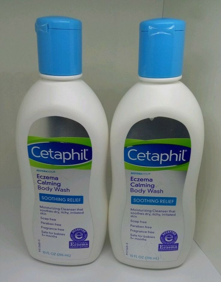2X Cetaphil Restoraderm Eczema Calming Body Wash Lot ...