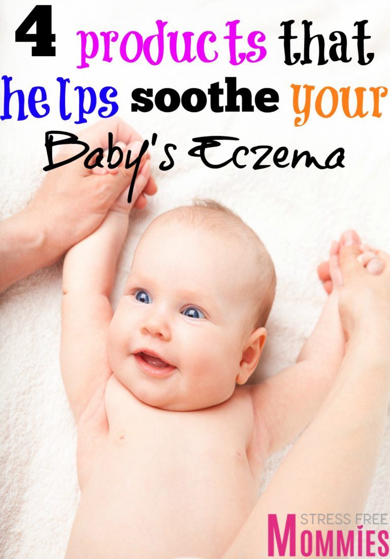 4 products that helps soothe Baby eczema
