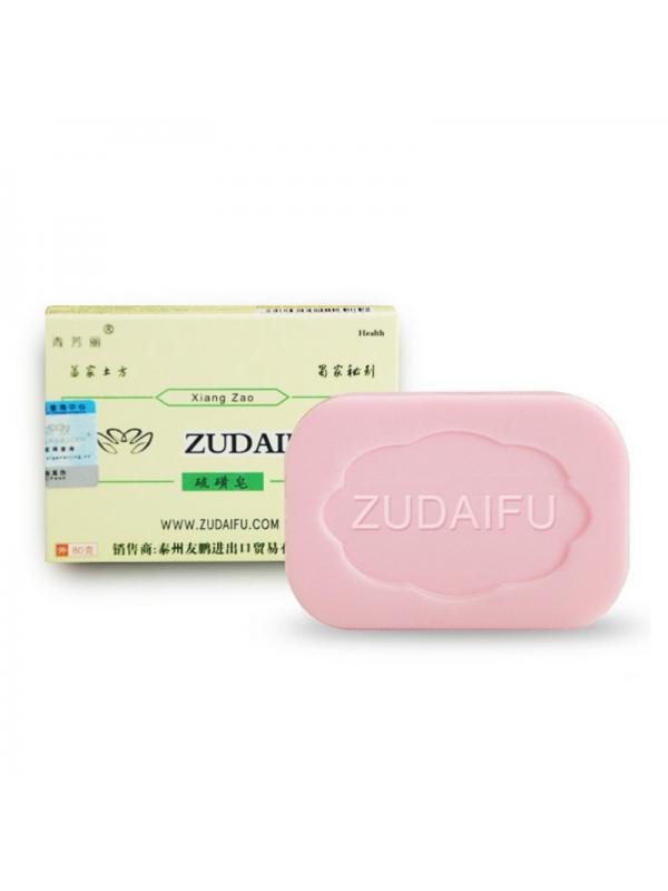 80g Sulfur Soap Skin Drug Bactericidal Conditions Acne ...