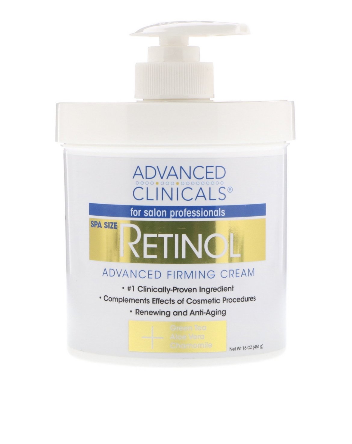 Advanced Clinical Retinol Cream 15 oz  ultraglowng