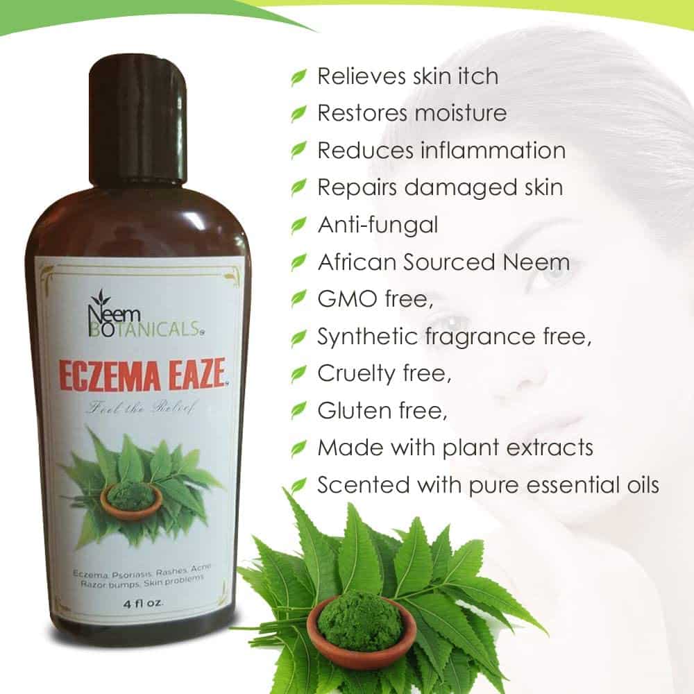 Amazon.com: Eczema Eaze with Neem Oil, Helps Fight Eczema, Psoriasis ...