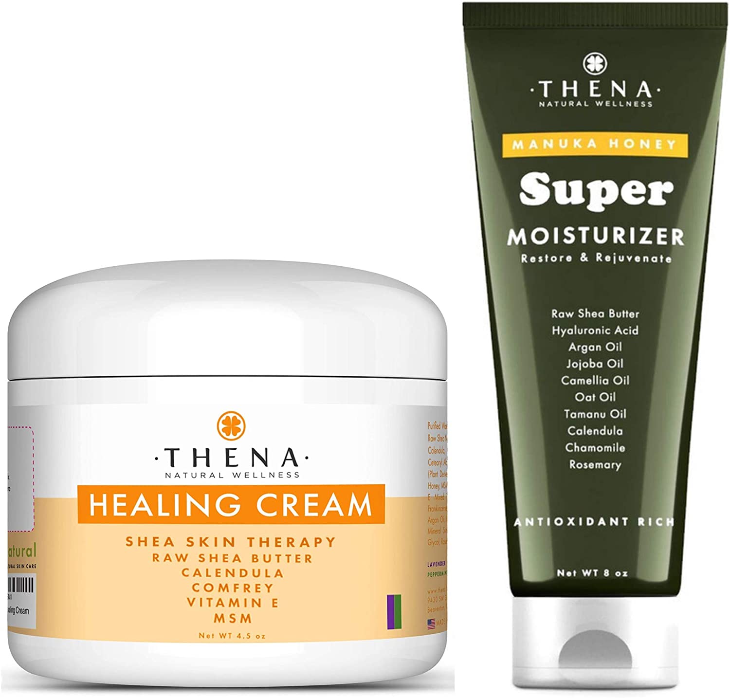 Amazon.com: THENA Healing Cream For Eczema Psoriasis Dry Skin and ...