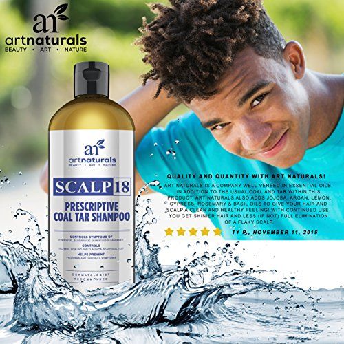 Art Naturals Scalp18 Coal Tar Therapeutic Anti Dandruff Shampoo 16 oz ...