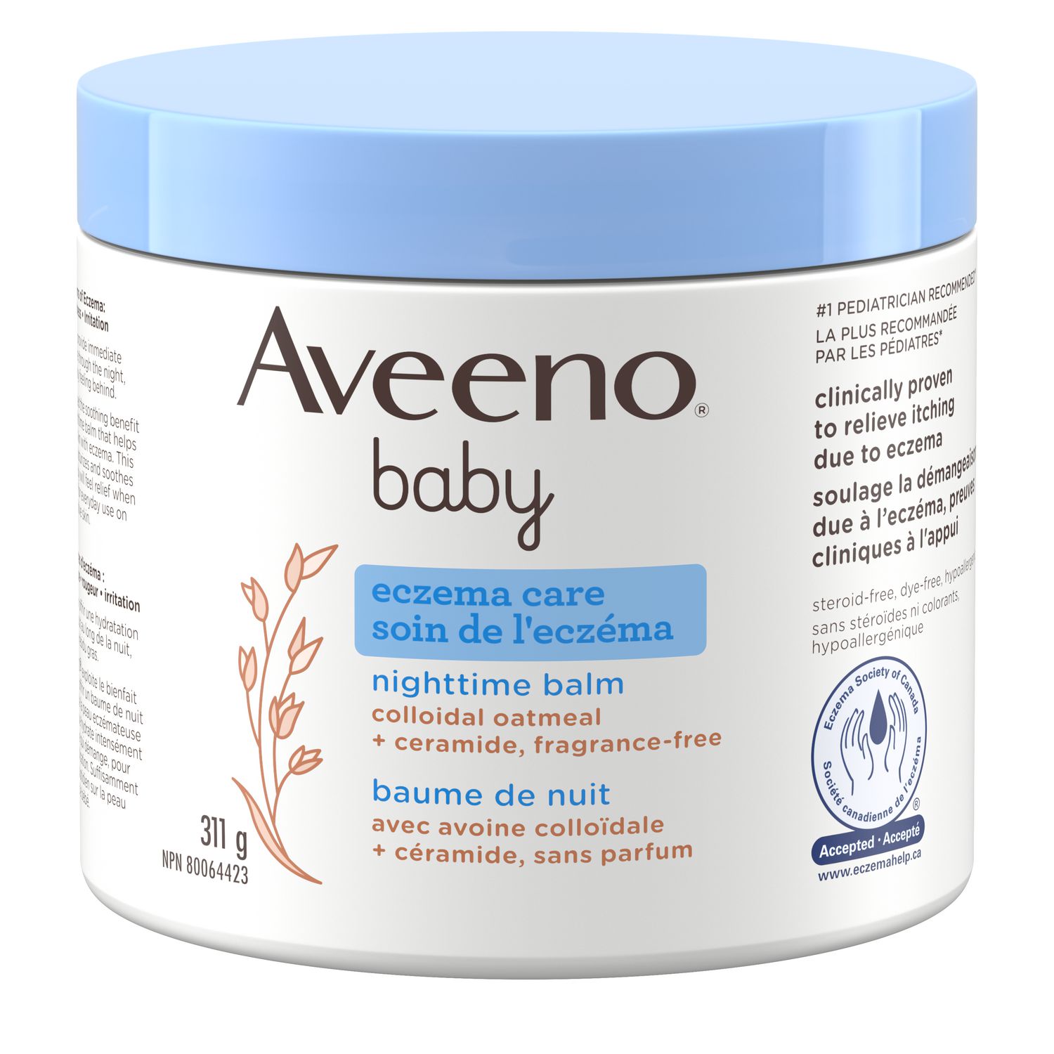 Aveeno Baby Eczema Care Night Cream, 311g