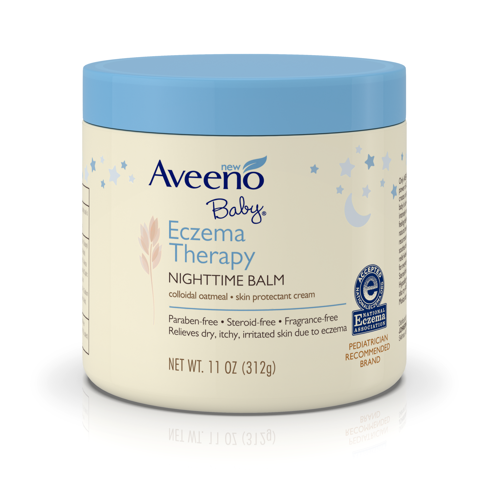 Aveeno Baby Eczema Therapy Nighttime Balm, 11 Oz