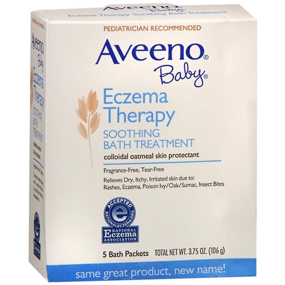 Aveeno baby eczema therapy soothing bath treatment ...