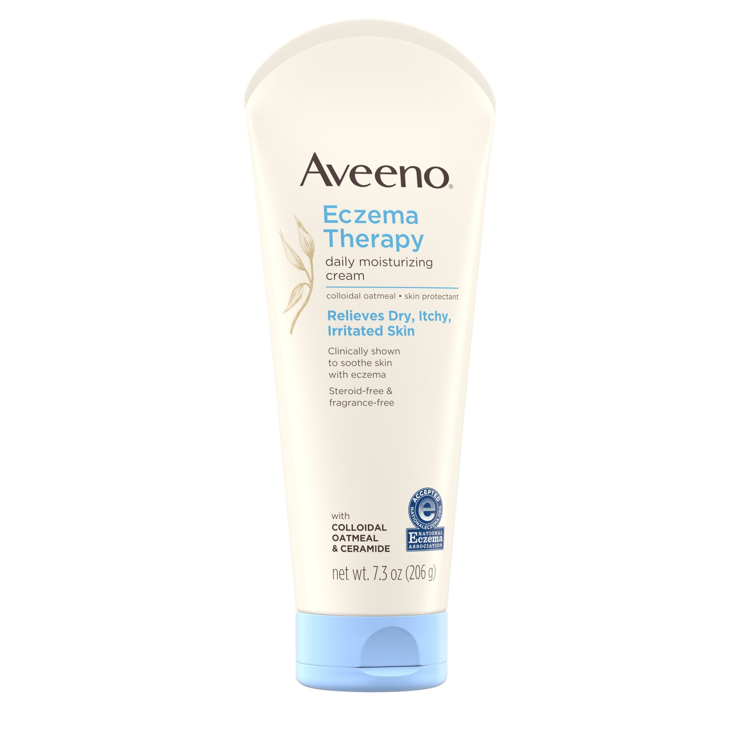 Aveeno Eczema Therapy Daily Moisturizing Cream for Sensitive Skin ...