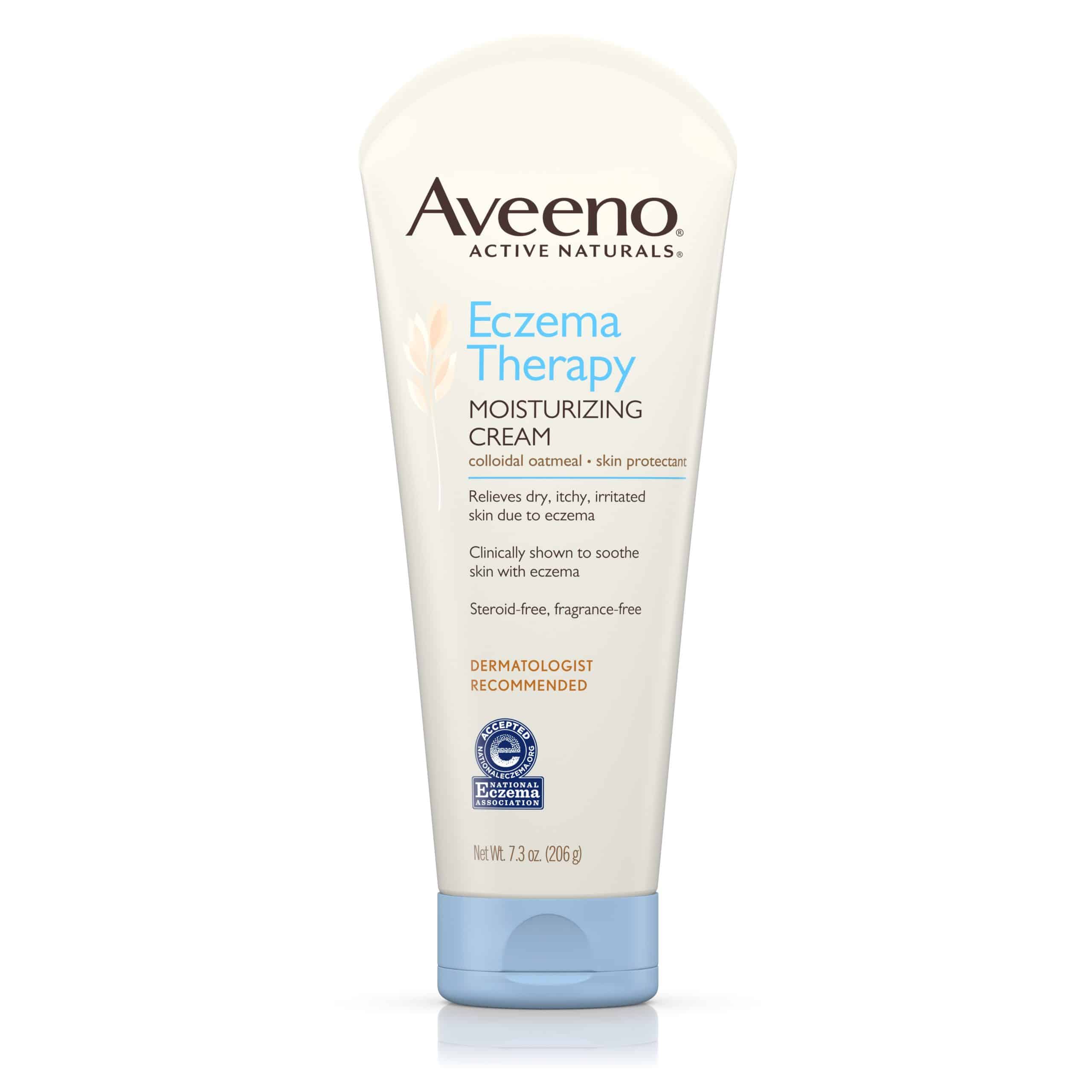 Aveeno Eczema Therapy Daily Moisturizing Cream with Oatmeal, 7.3 oz ...