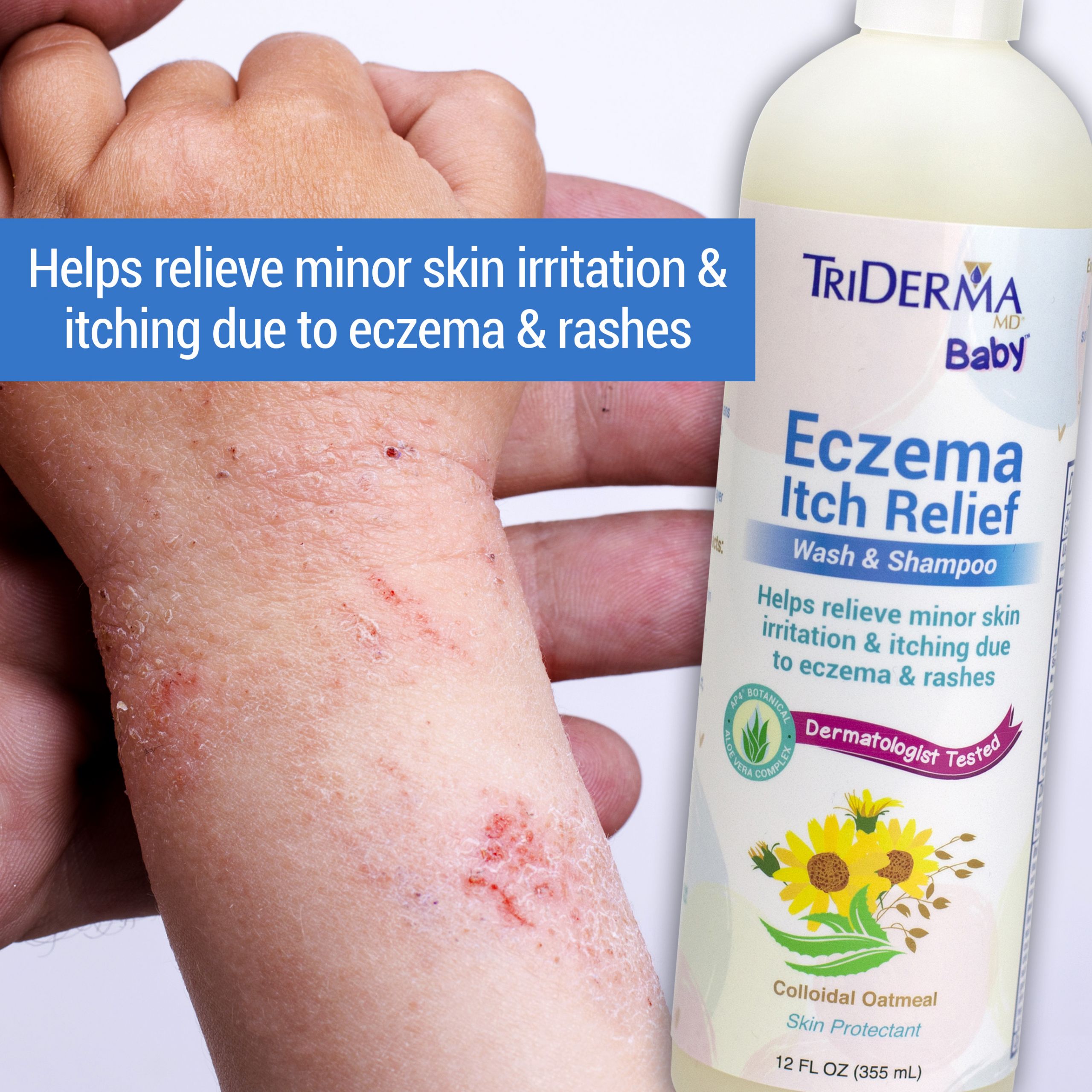 Baby Eczema Itch Relief Wash &  Shampoo