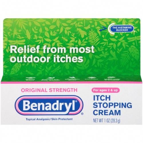 Benadryl Itch Stopping Cream, Original Strength, 1 Oz, Multi # ...