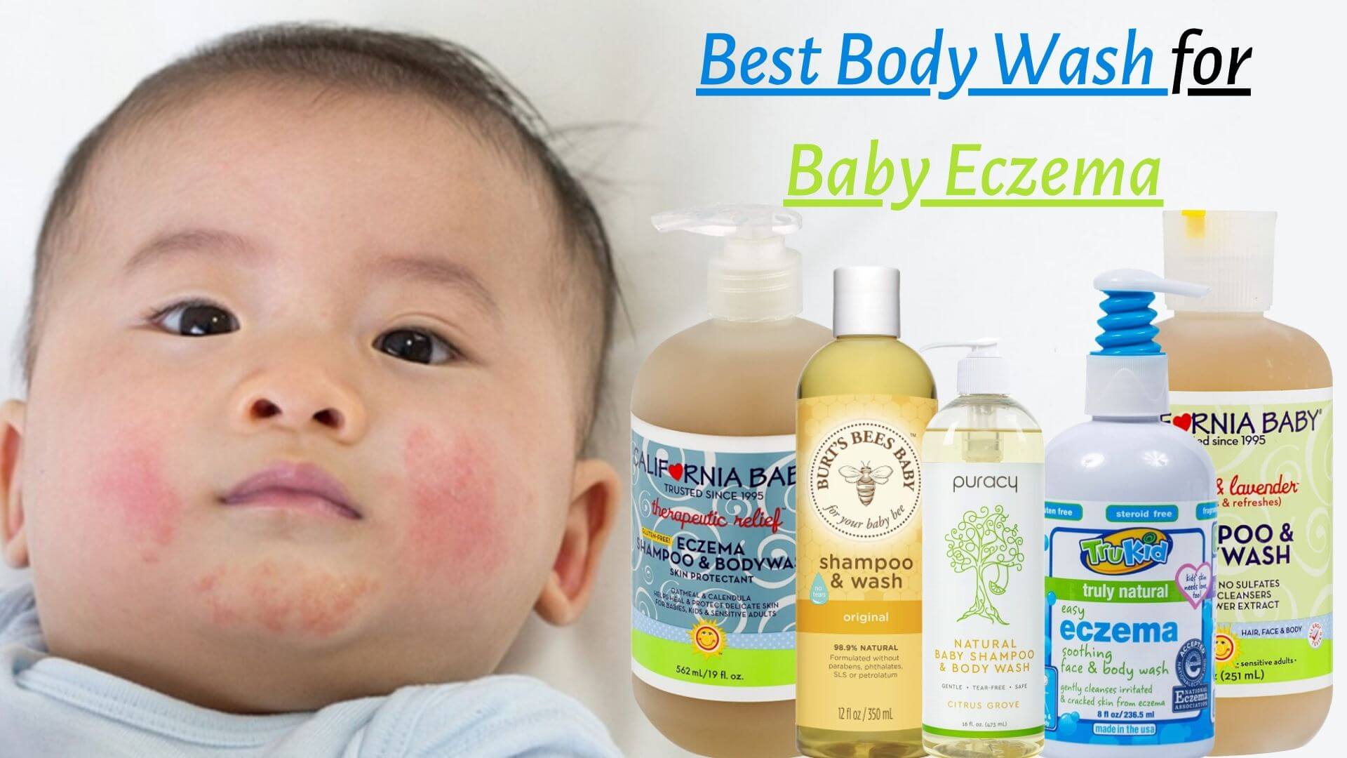 Best Body Wash for Baby Eczema
