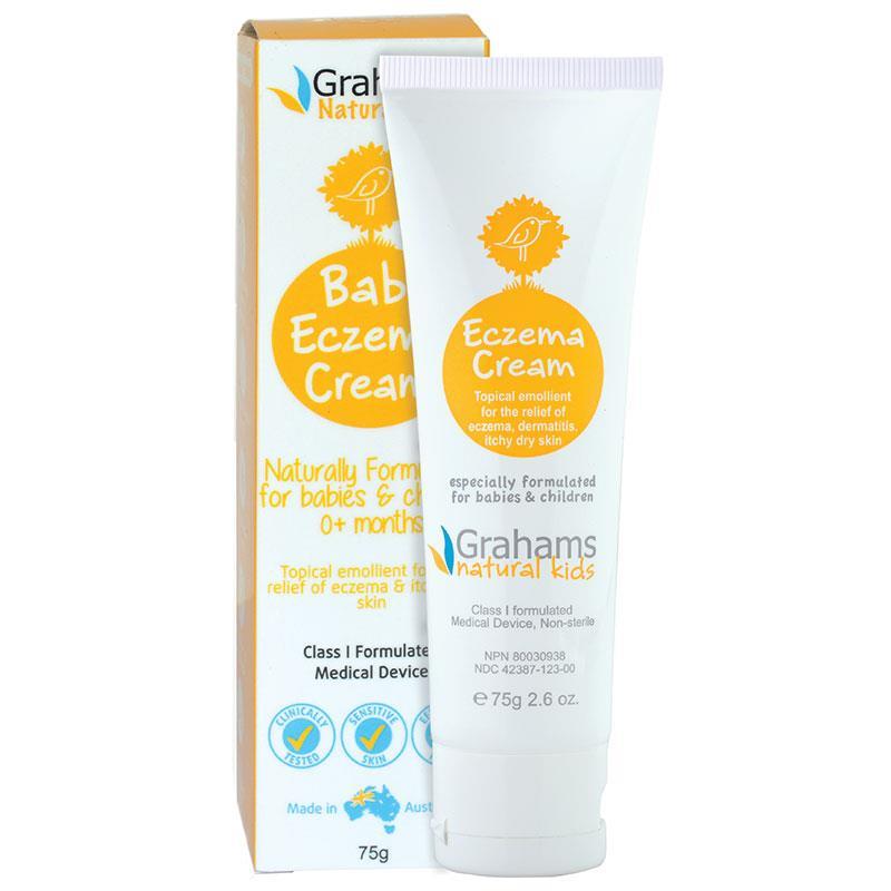 Buy Grahams Natural Baby Eczema Cream 75g Online at ...