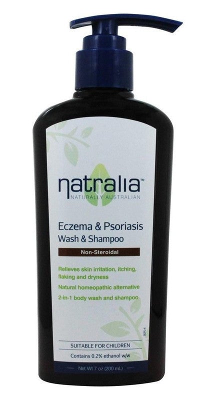 Buy Natralia, Eczema &  Psoriasis Wash &  Shampoo, 7 oz ...