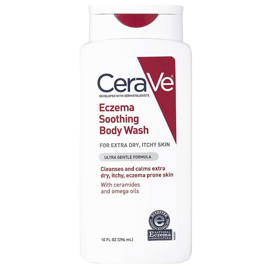 CeraVe Eczema Soothing Body Wash for Extra Dry and Itchy Skin