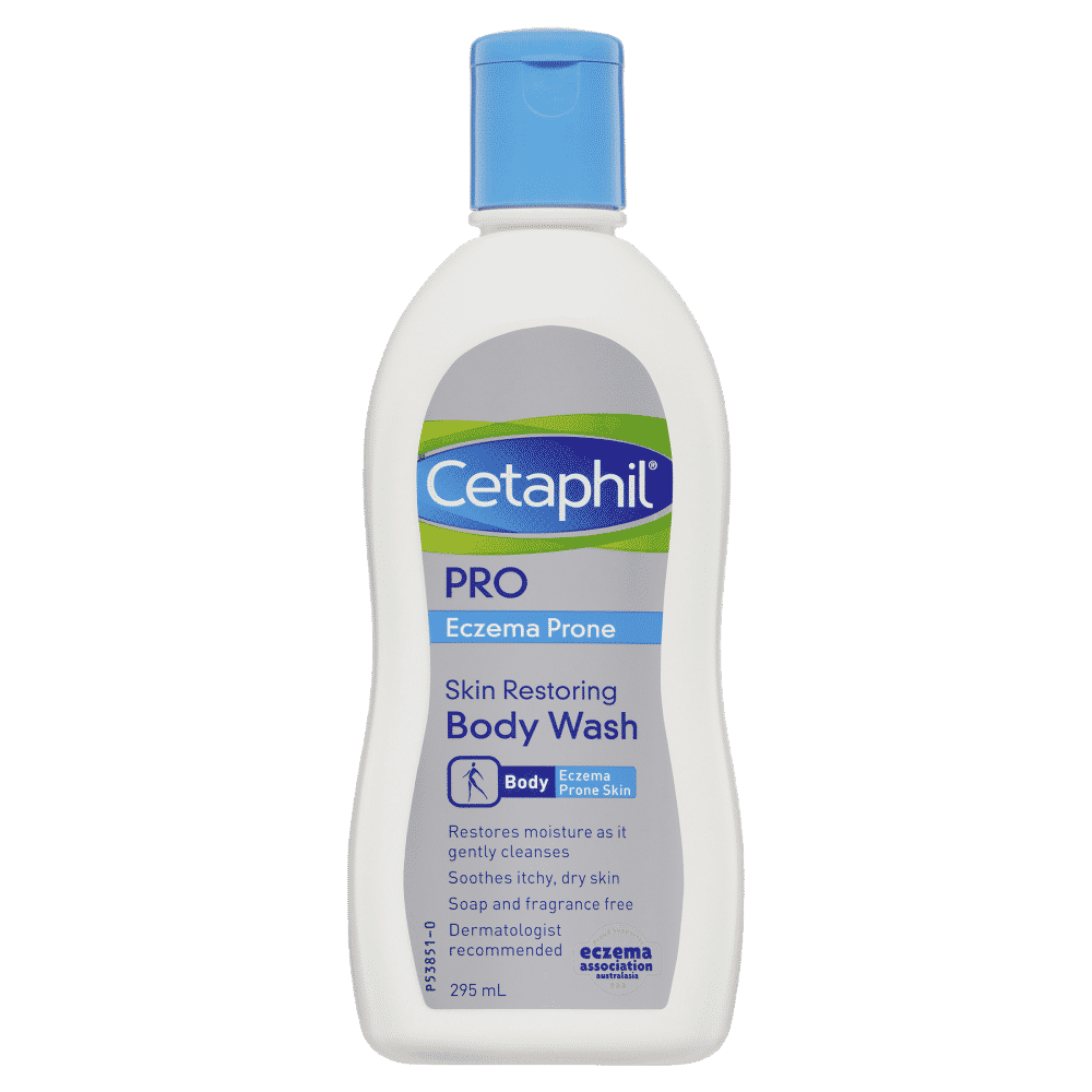 Cetaphil Pro Eczema Prone Skin Restoring Body Wash 295mL Soap and ...