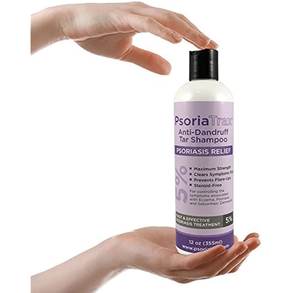 Coal Tar Eczema Psoriasis &  Rosacea Care Shampoo Psoriatrax 25% ...