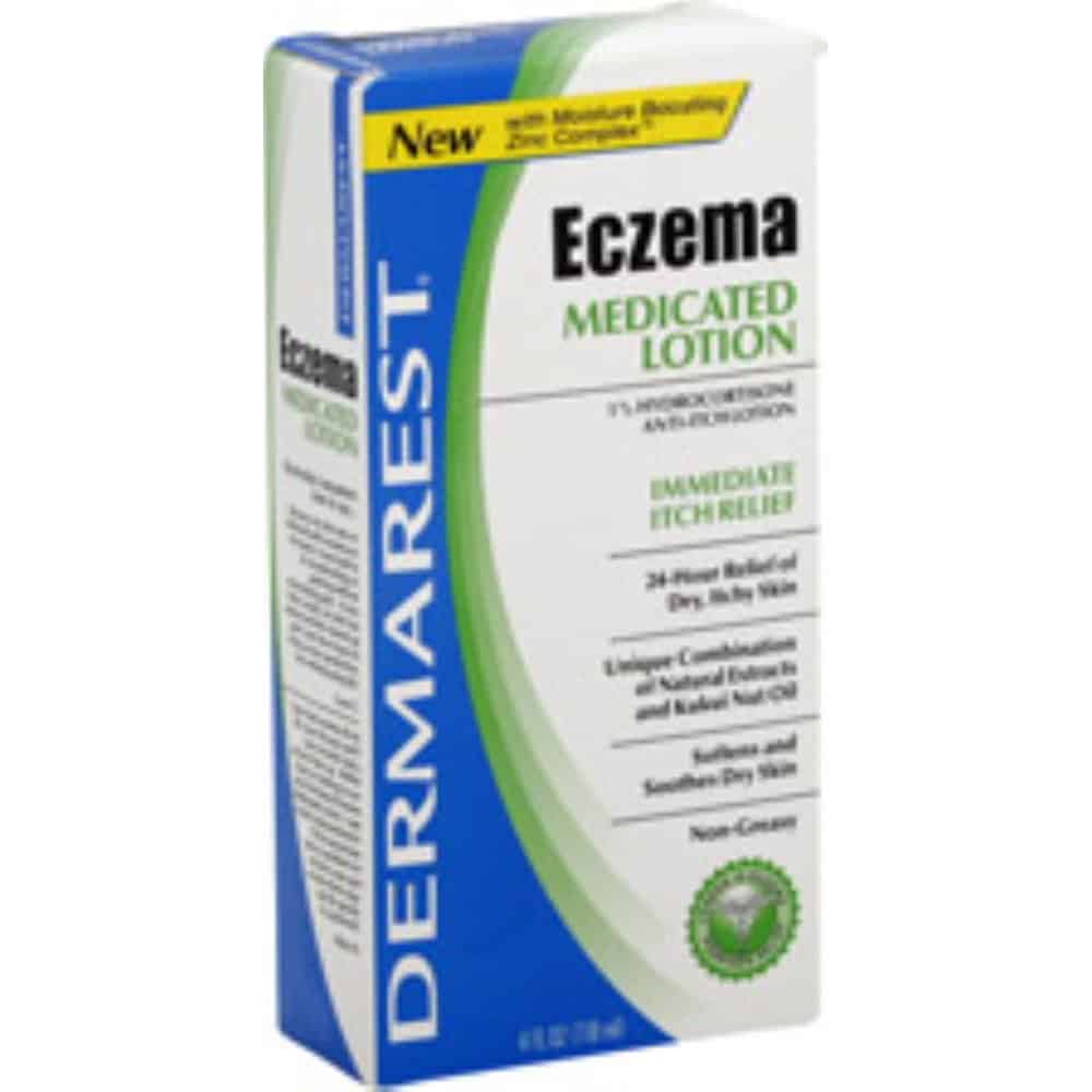 Dermarest Eczema Medicated Lotion 4 oz (Pack of 2)