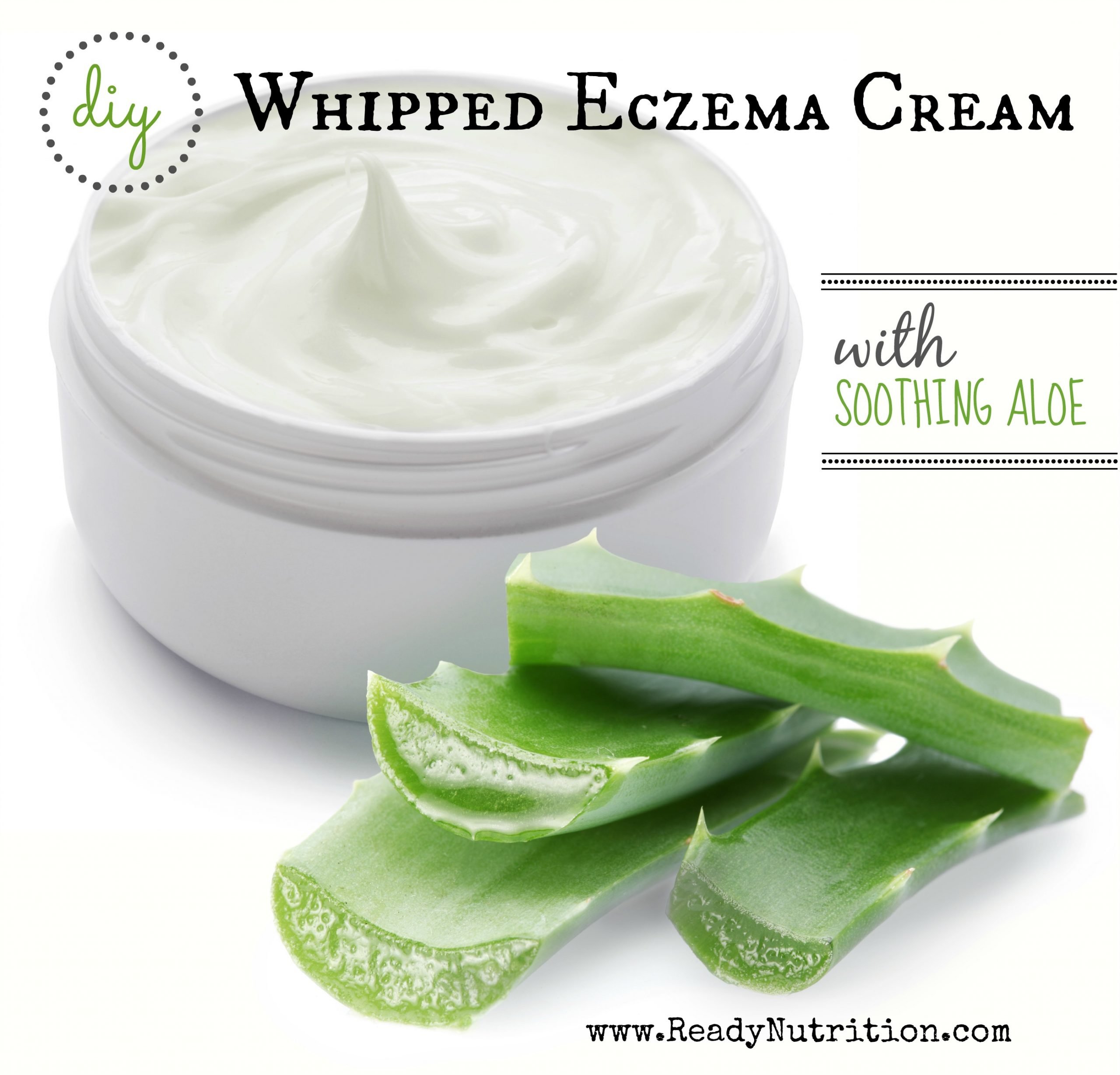 DIY: Whipped Eczema Cream With Soothing Aloe