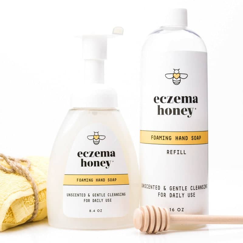 Eczema Honey Gentle Foaming Hand Soap 16oz Refill  Eczema Honey Co