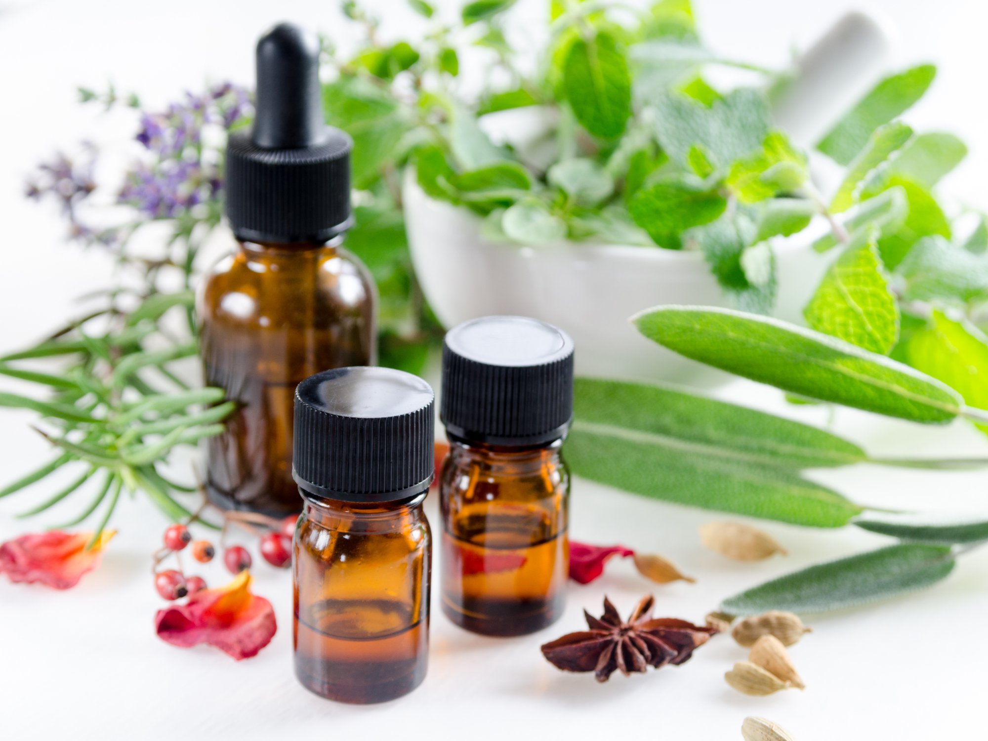Eczema relief with essential oils