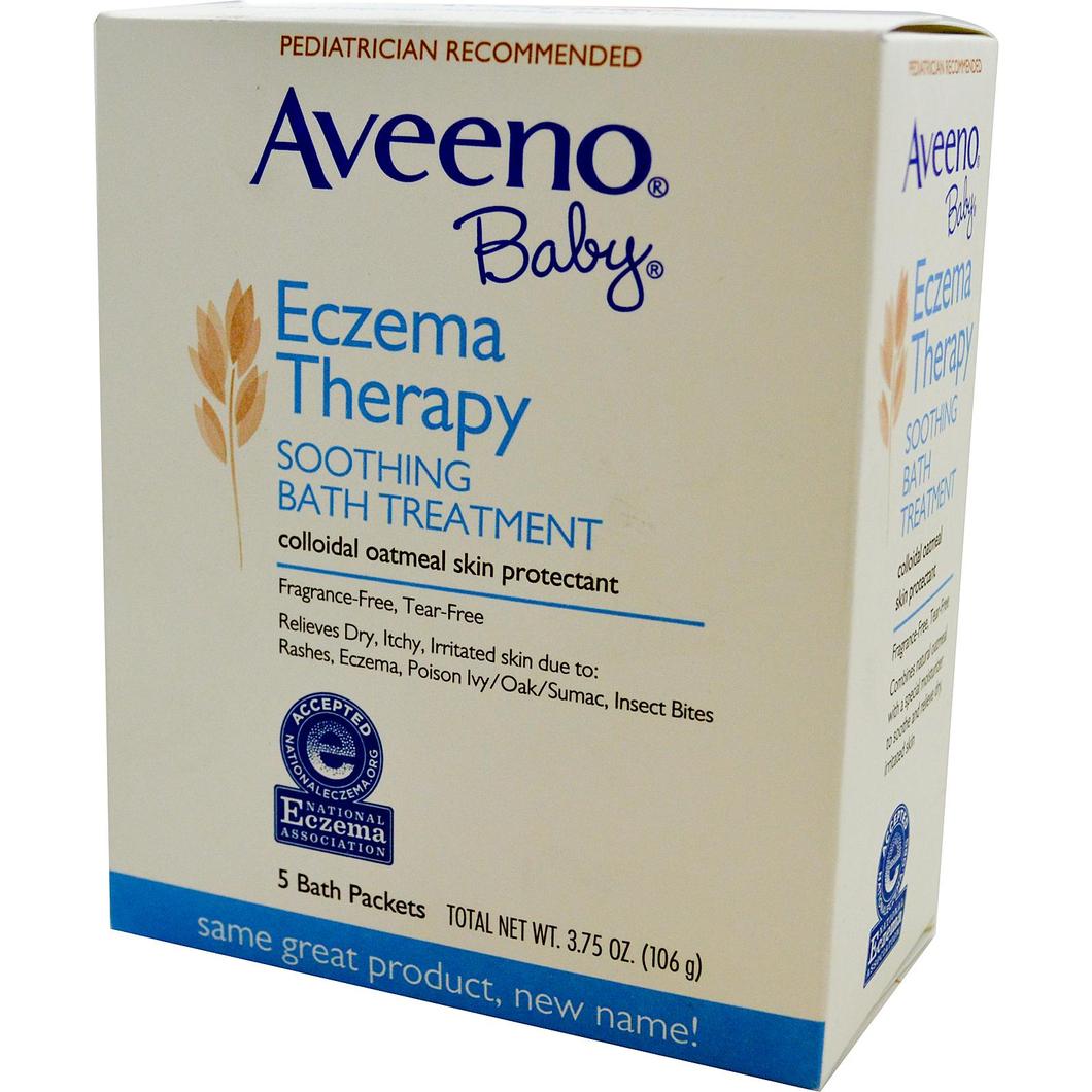 Eczema Therapy Soothing Bath Treatment Aveeno Baby ...