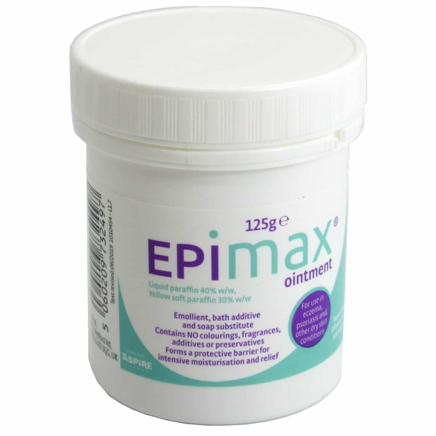 Epimax Ointment 125g for Eczema/Psoriasis  SLS, Parabens &  Lanolin ...