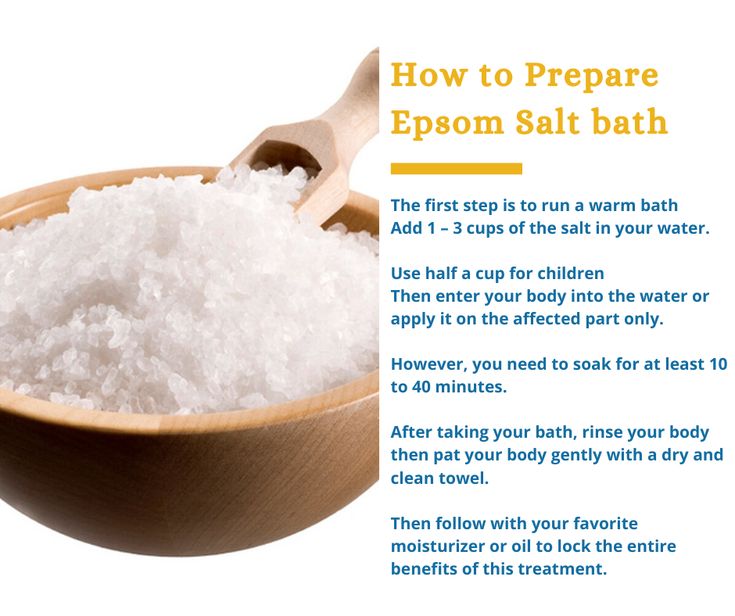 Epsom Salt Bath for Eczema  Is It Good? How To Use It ...