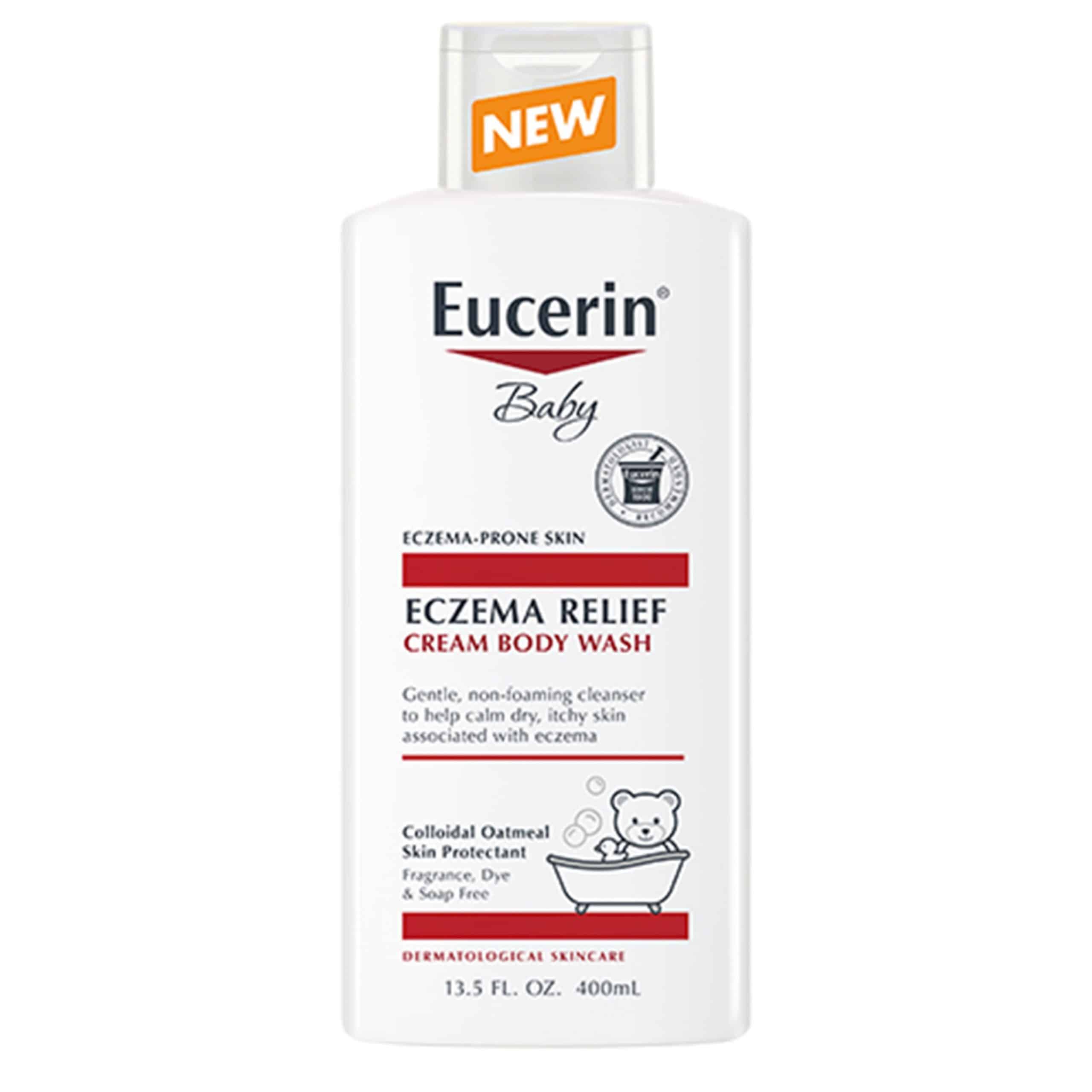 Eucerin Baby Eczema Relief Cream Body Wash, 13.5 fl. oz.