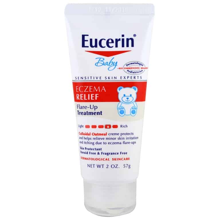 Eucerin Baby Eczema Relief Flare Up Treatment Fragrance Free, 57 g ...