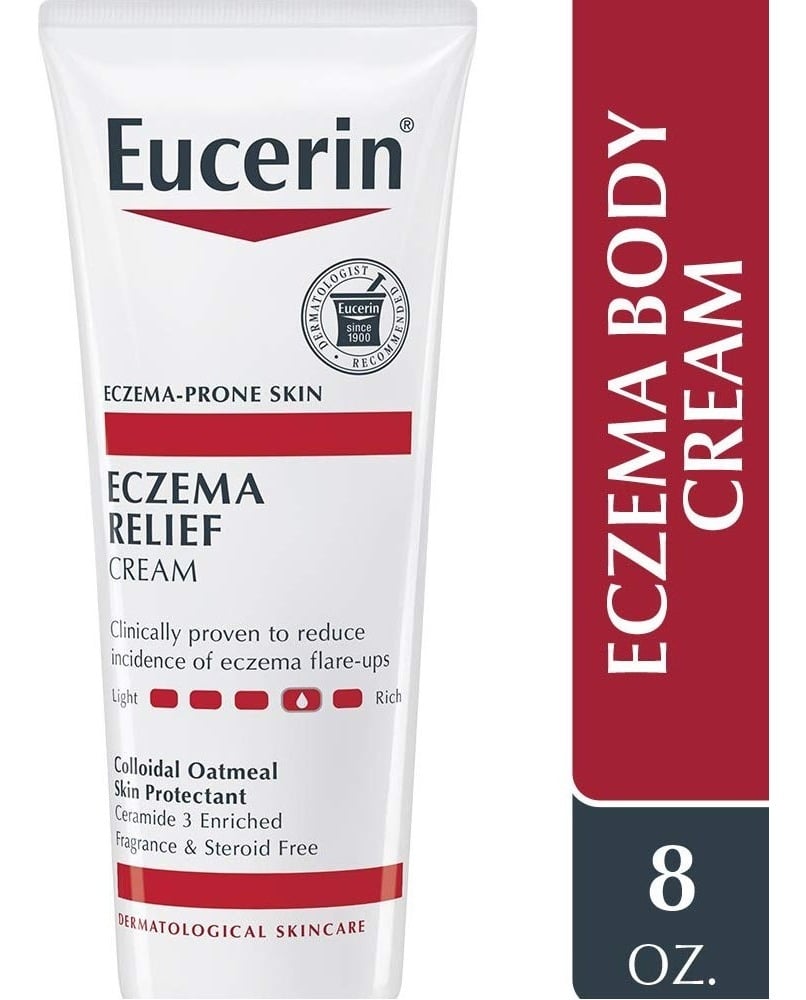 Eucerin Eczema Crema Cuerpo Alivio Piel Eccema 8 Onzas 226gr