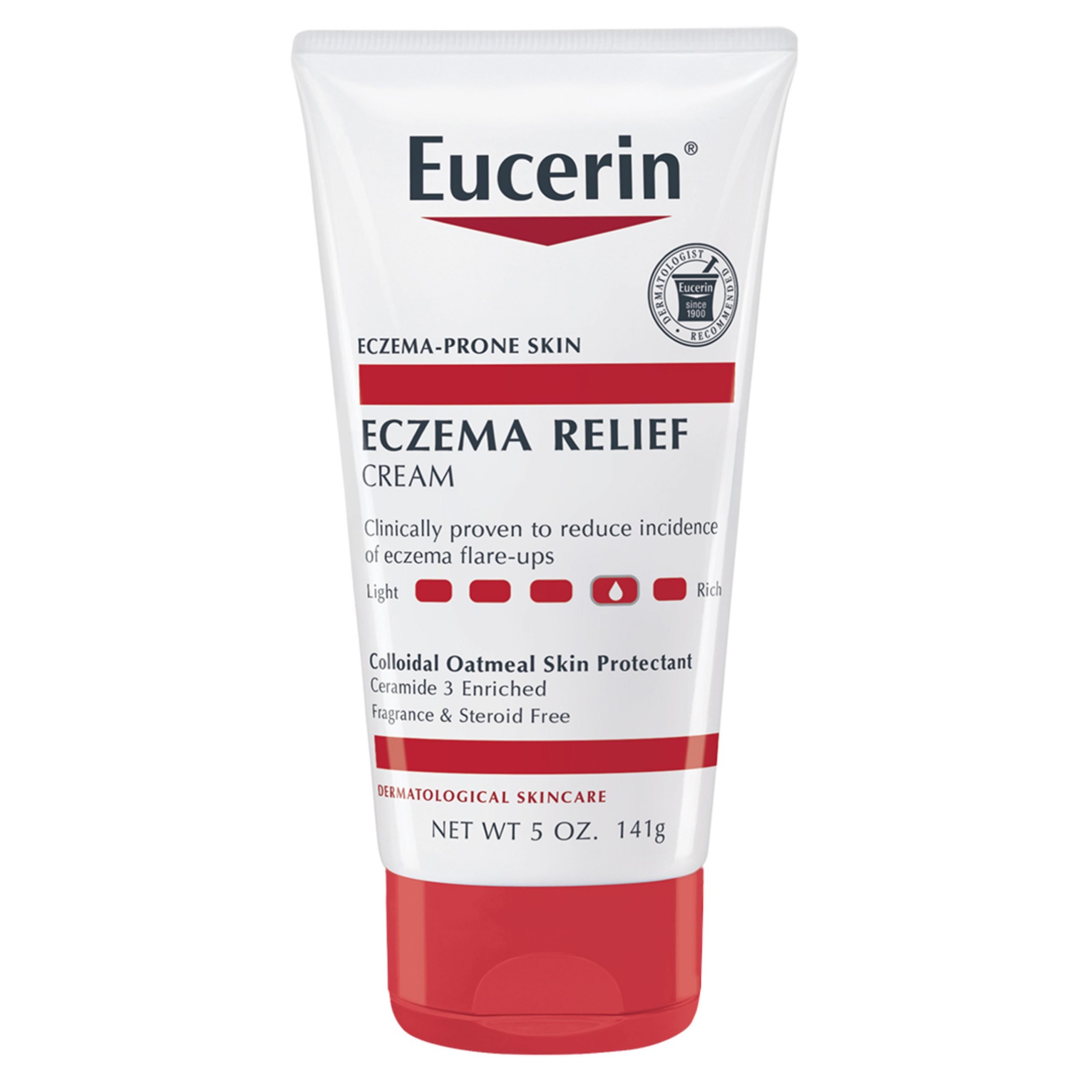 Eucerin Eczema Relief Body Cream, Fragrance Free Eczema ...