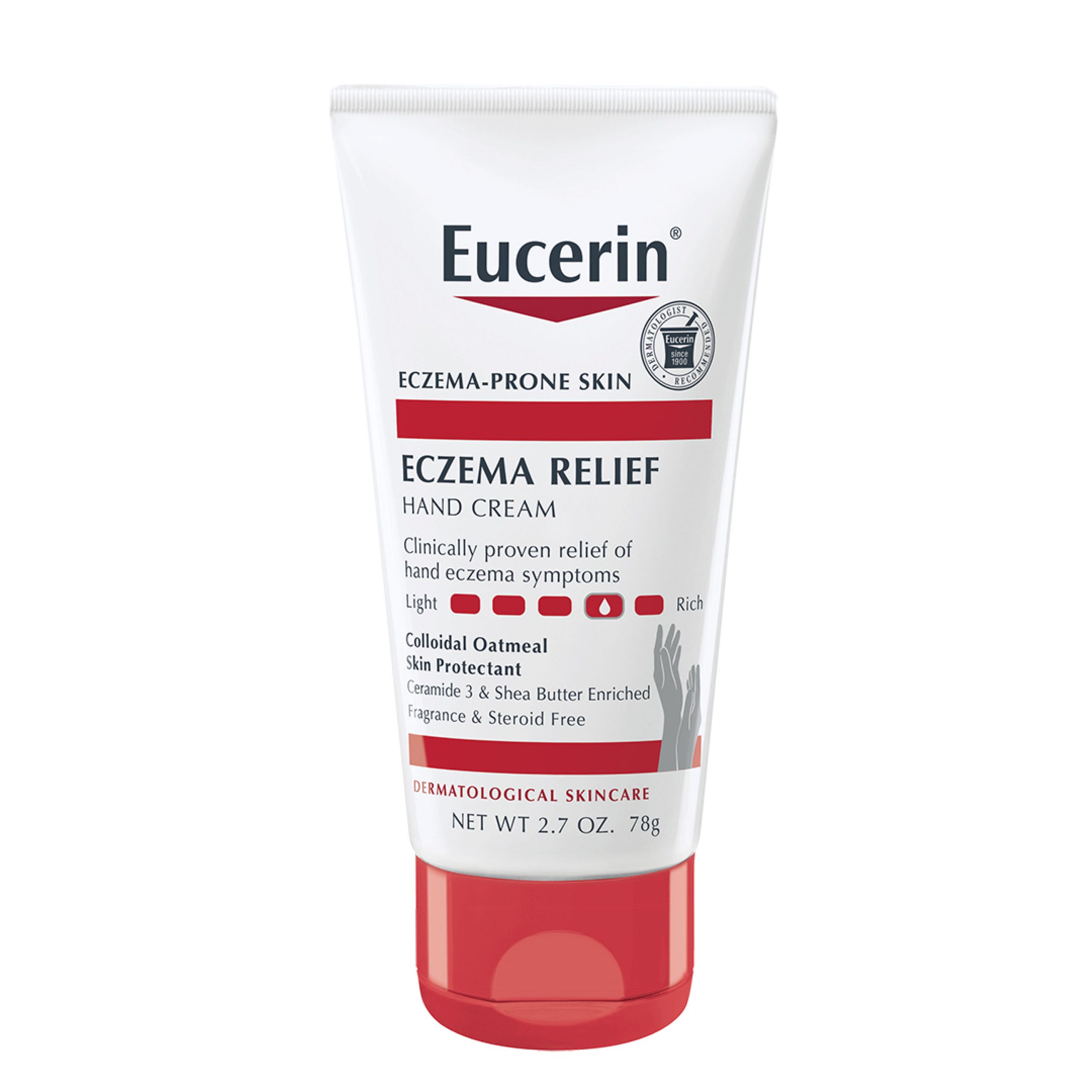 Eucerin Eczema Relief Hand Cream, Travel Size Hand Lotion, Use After ...