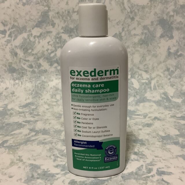 Exederm Eczema Dermatitis Care Daily Shampoo 8 FL Oz for sale online