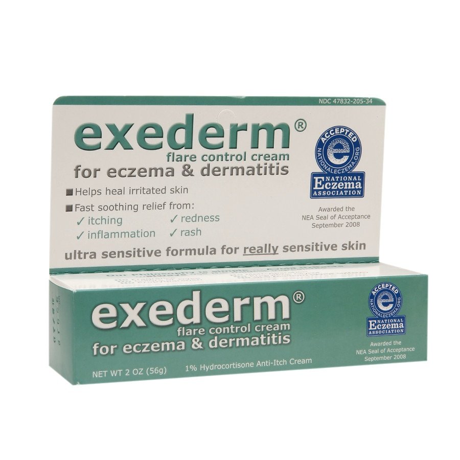 Exederm Flare Control Cream for Eczema &  Dermatitis ...