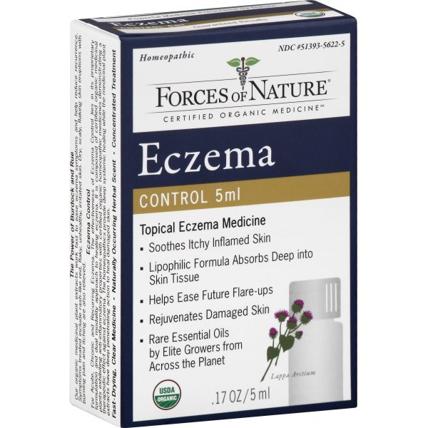 Forces Of Nature Eczema Control, Organic, 5 Ml