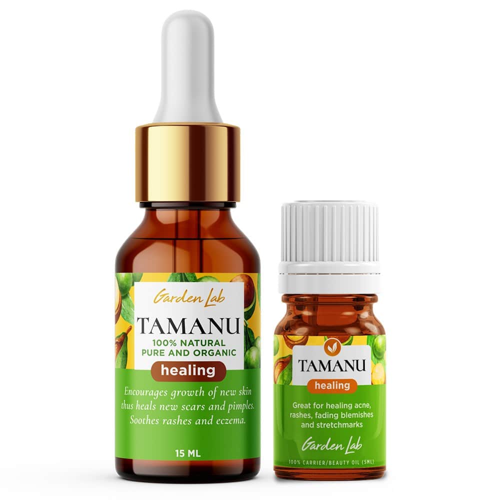 Garden Lab Pure Tamanu Oil for Eczema, Rashes and Acne 5ml and 15ml ...