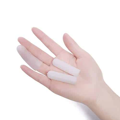 Gel Finger Cots, Finger Protector for Women and Men(10 PCS),Soft and S