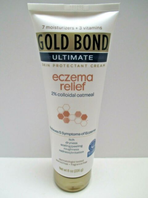 " Gold Bond Ultimate Eczema Relief Skin Protectant Cream, 2% Colloidal ...