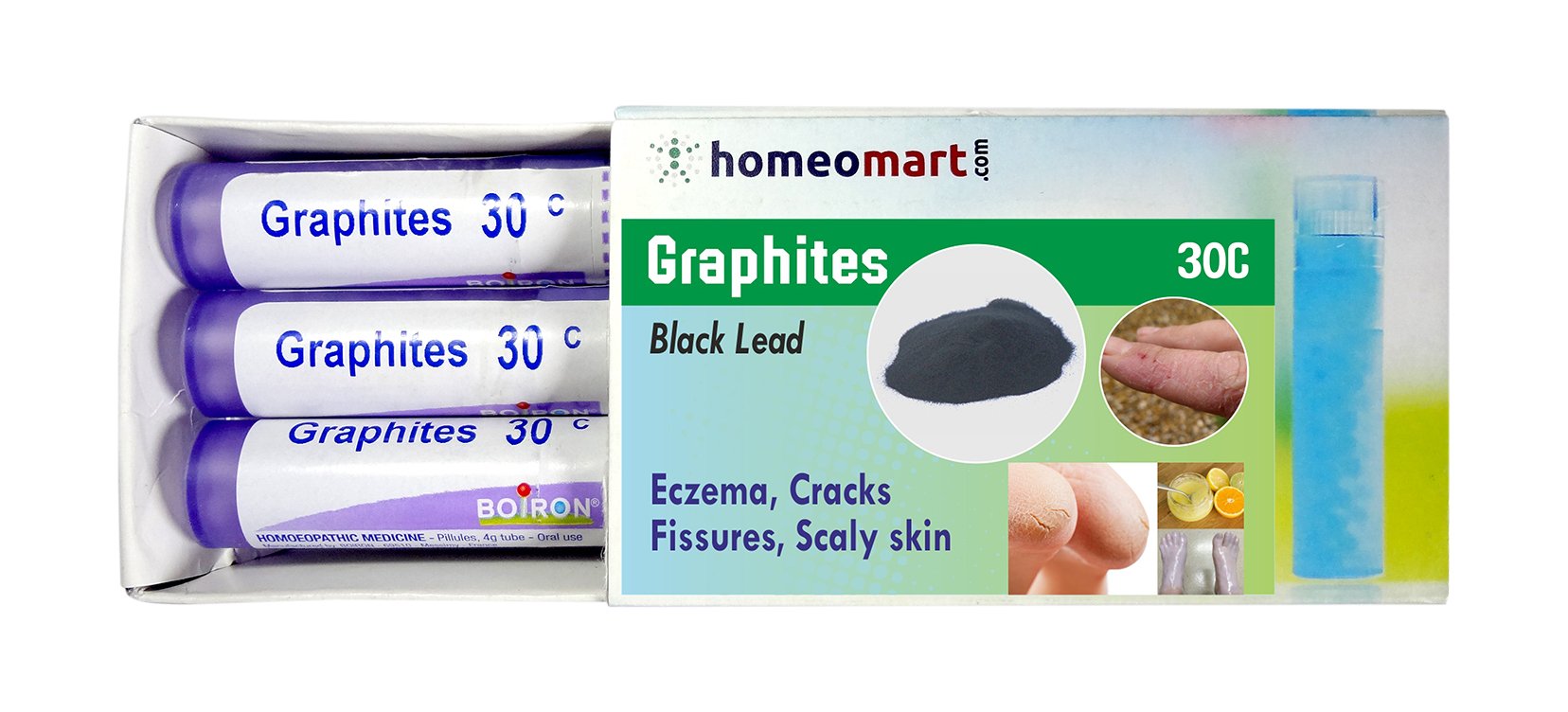 Homeopathy Remedy Kit Kit Graphites for Eczema, Scaly skin ...