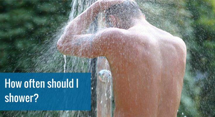 How Often Should I Shower? Good question