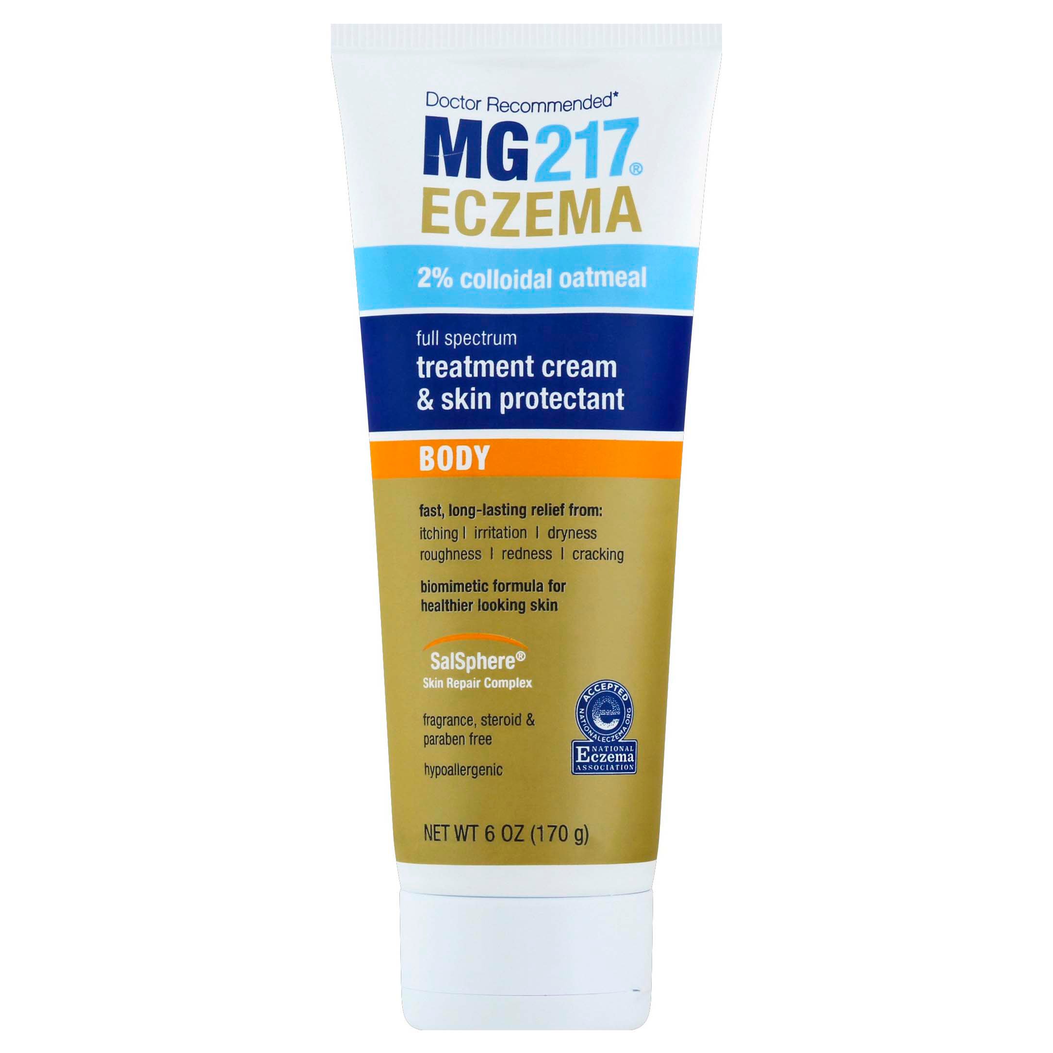 MG217 Body Eczema Body Treatment Cream &  Skin Protectant