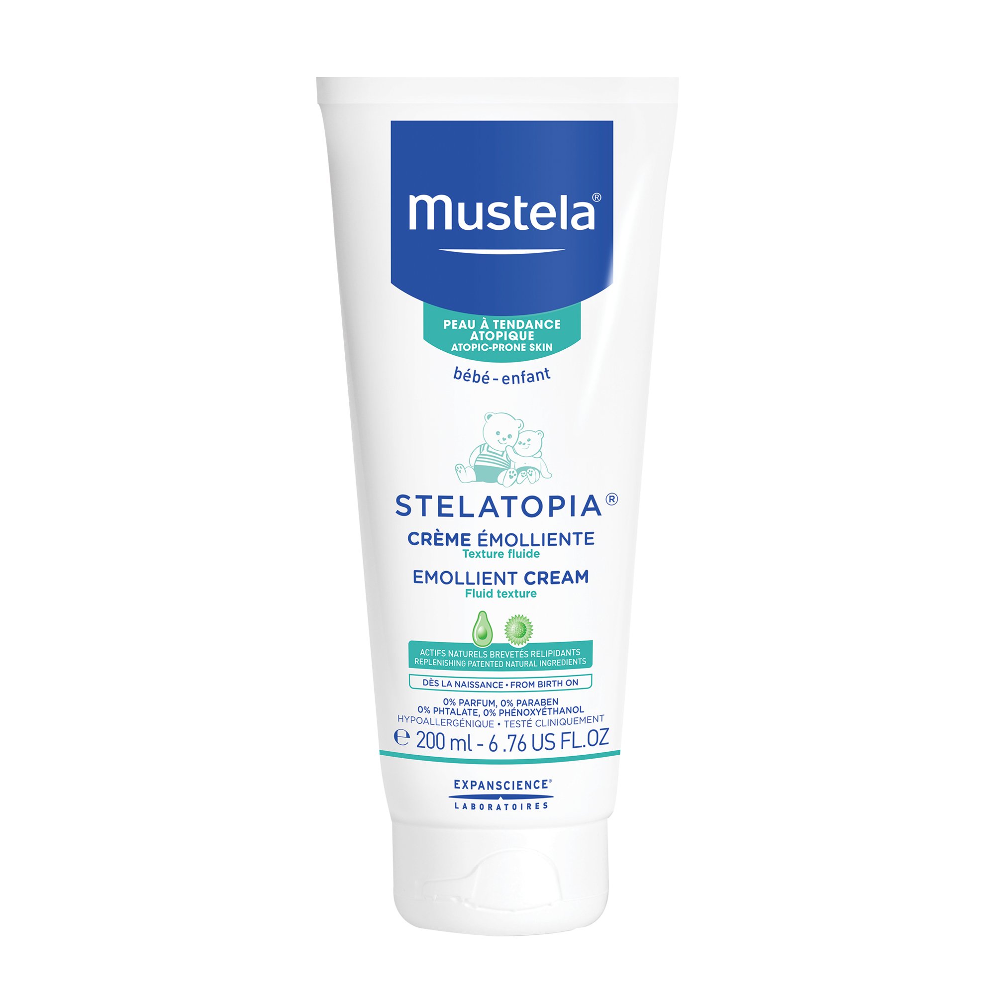 Mustela Stelatopia Baby Emollient Cream for Eczema