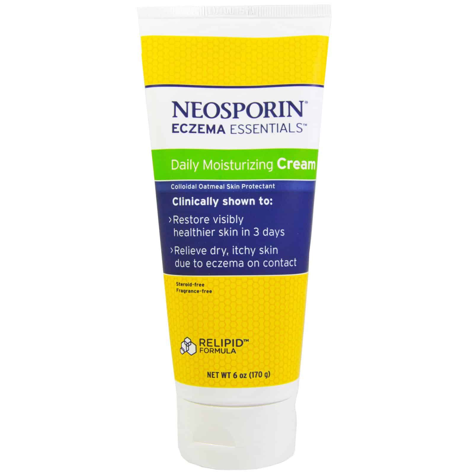 Neosporin, Eczema Essentials, Daily Moisturizing Cream, 6 oz (170 g ...