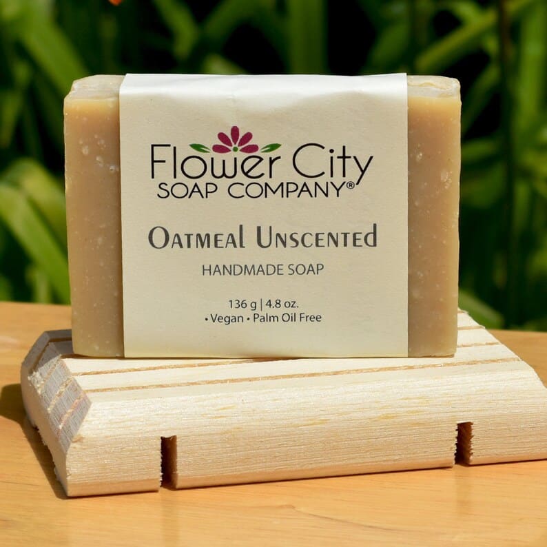 Oatmeal Soap with Coconut Milk Soap for Eczema dry skin