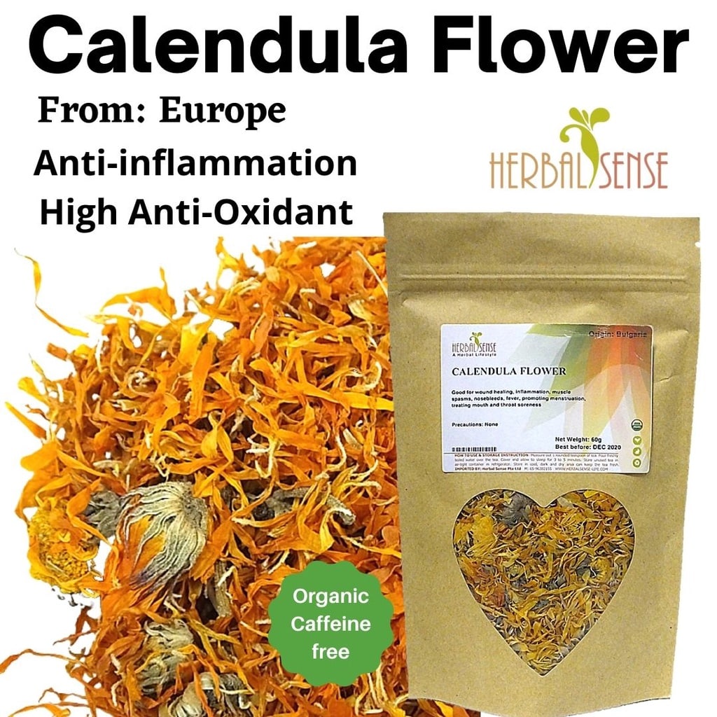 Organic Calendula Flower helps for anti