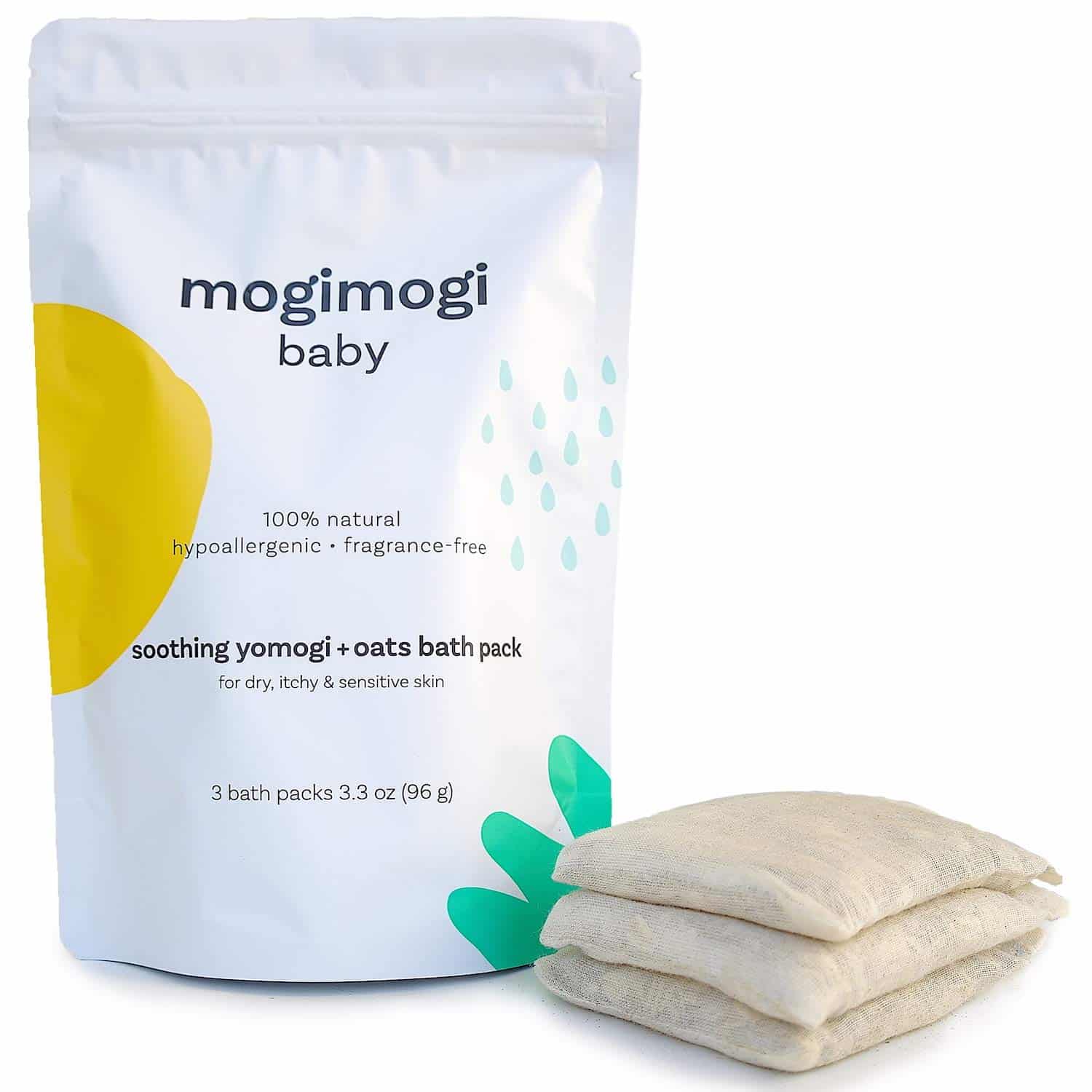 Organic Oatmeal Bath Soak Treatment for Sensitive Skin  Baby &  Kids ...
