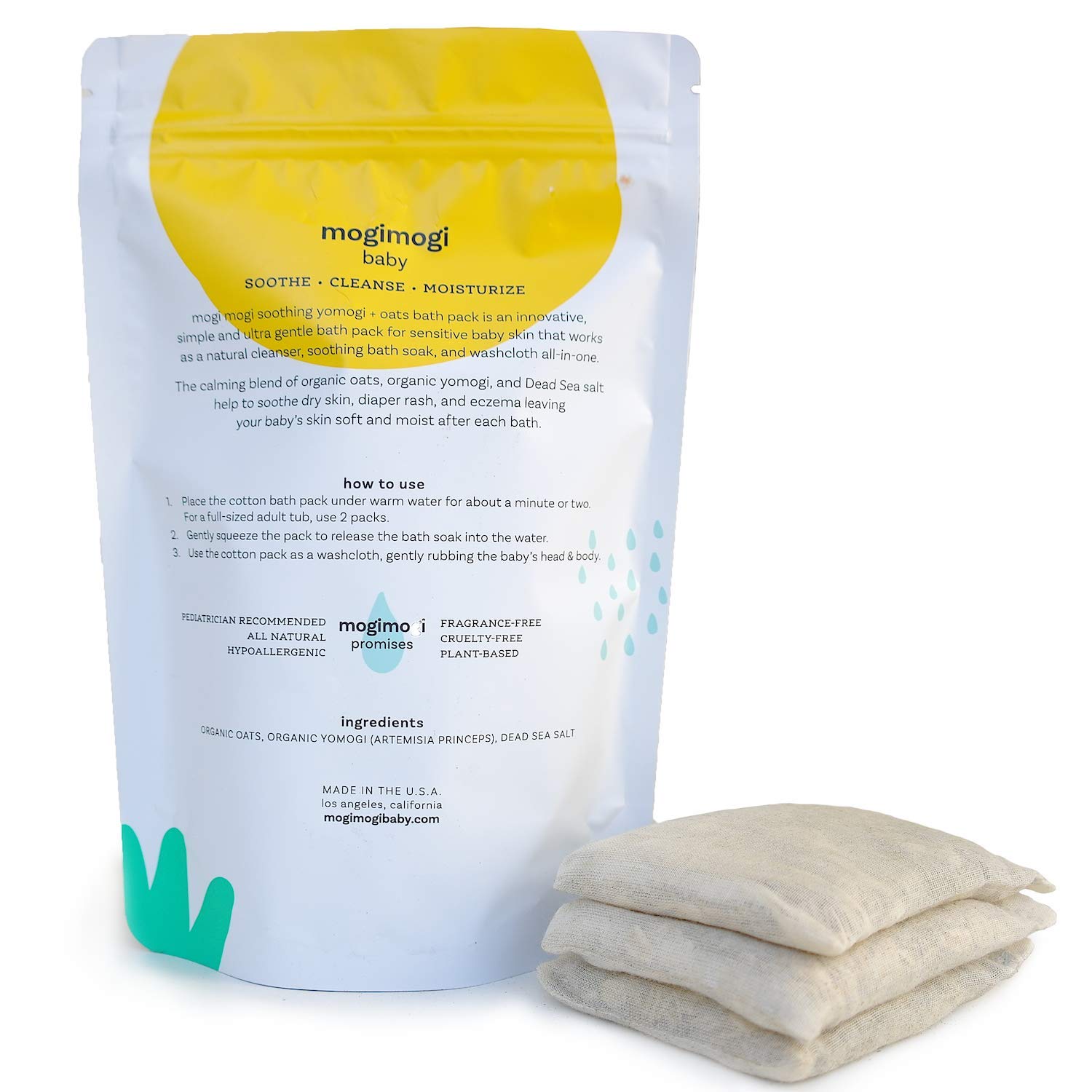 Organic Oatmeal Bath Soak Treatment for Sensitive Skin ...